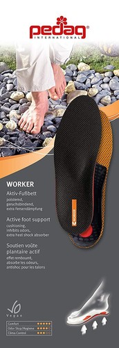 Pedag worker arbeitssohlen - worker,
