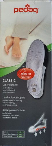 Pedag classic leder - leder, fußbett