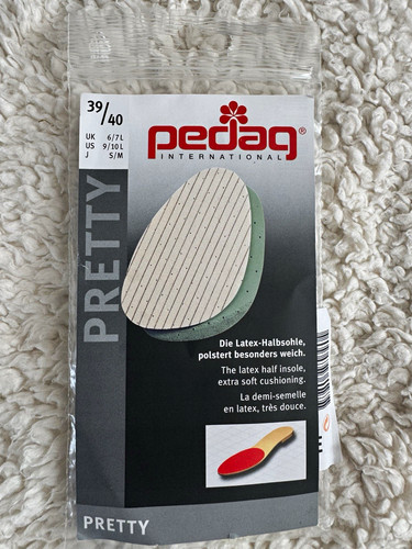 Pedag pretty latex halbsohle - pedag,